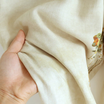 Venice - Retro Floral Bamboo Fiber Pajama Set