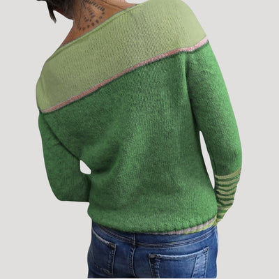 Holly - Striped knit sweater