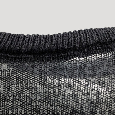 Gwen - Sheer mohair-blend fitted sweater