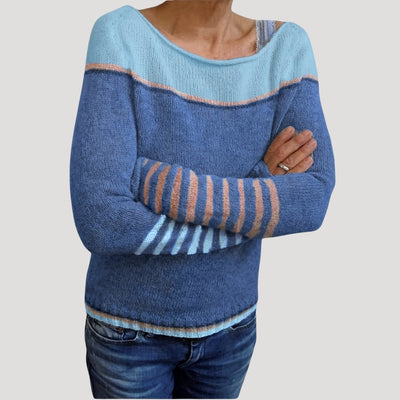 Holly - Striped knit sweater