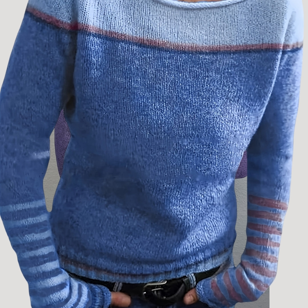 Holly - Striped knit sweater