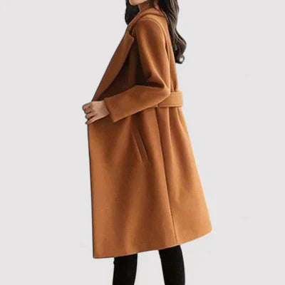 Harper - Belted Elegance Coat