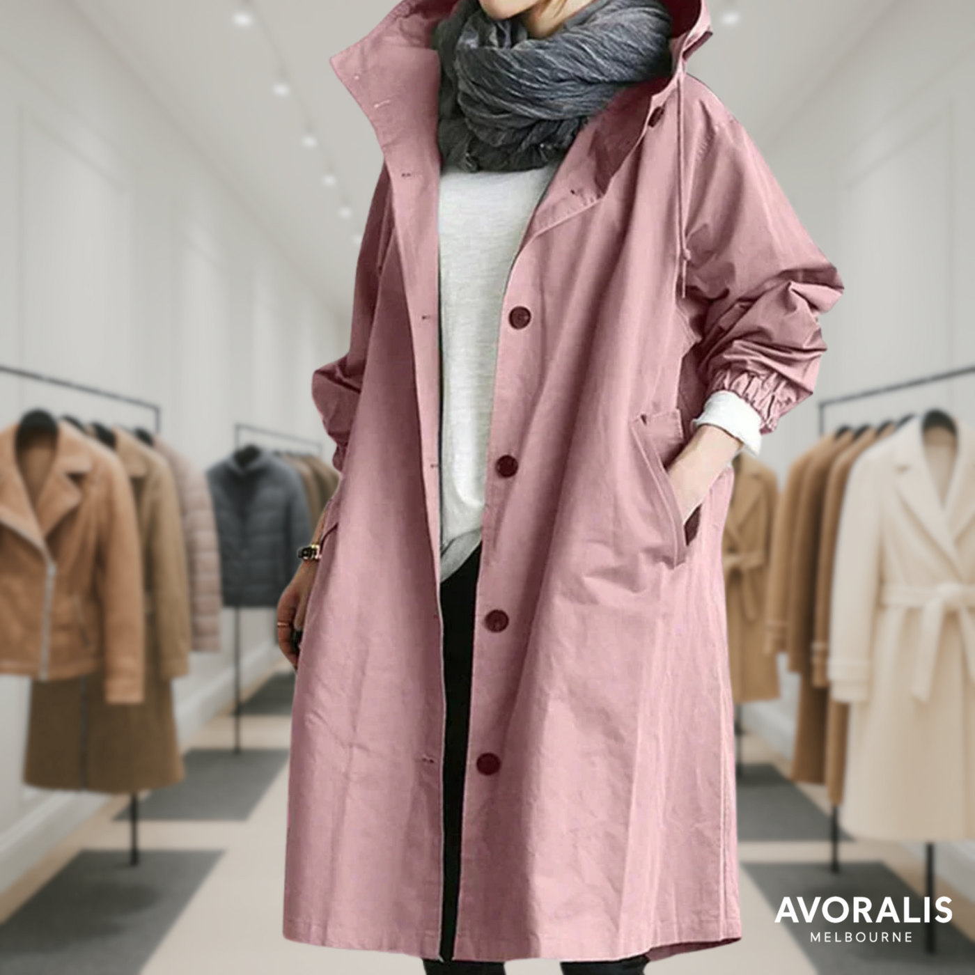 Solara™ | Stylish Trench Coat