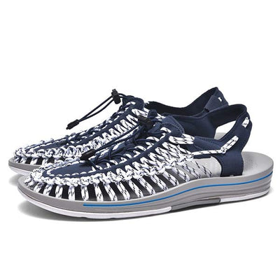 MEN'S HANDWOVEN BEACH SANDALS 53152187
