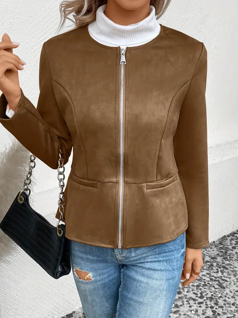 Maureen - Stylish Zip-up Jacket