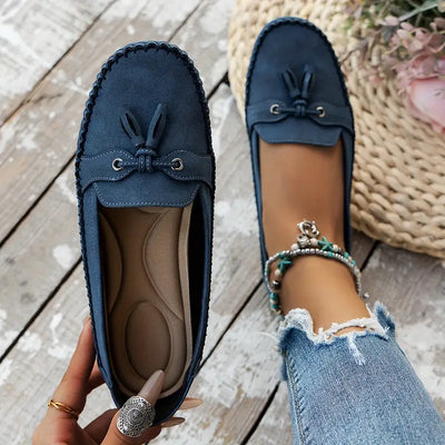 Salome - Casual Tassel Moccasins