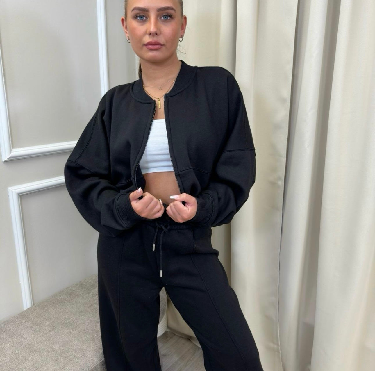 Amy - Bomber Tracksuit Set