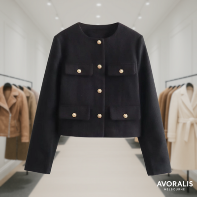 Cylia | Stylish Button Blazer