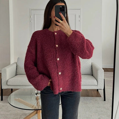 Jamie - Oversized button up cardigan