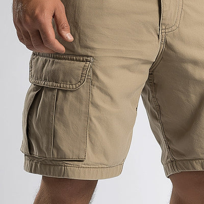 Men's Summer Fashion Solid Denim Cargo Shorts MTA1368E7P