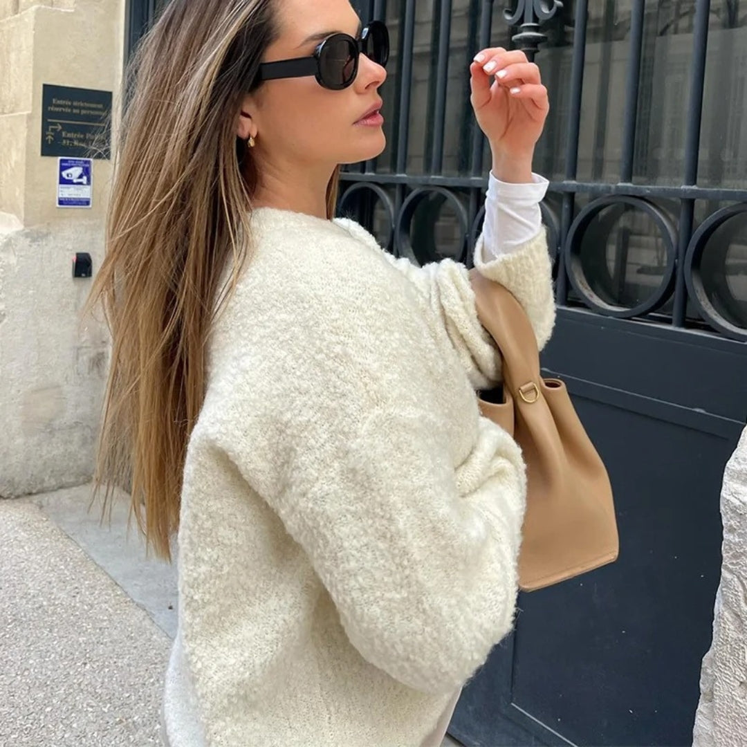 Jamie - Oversized button up cardigan