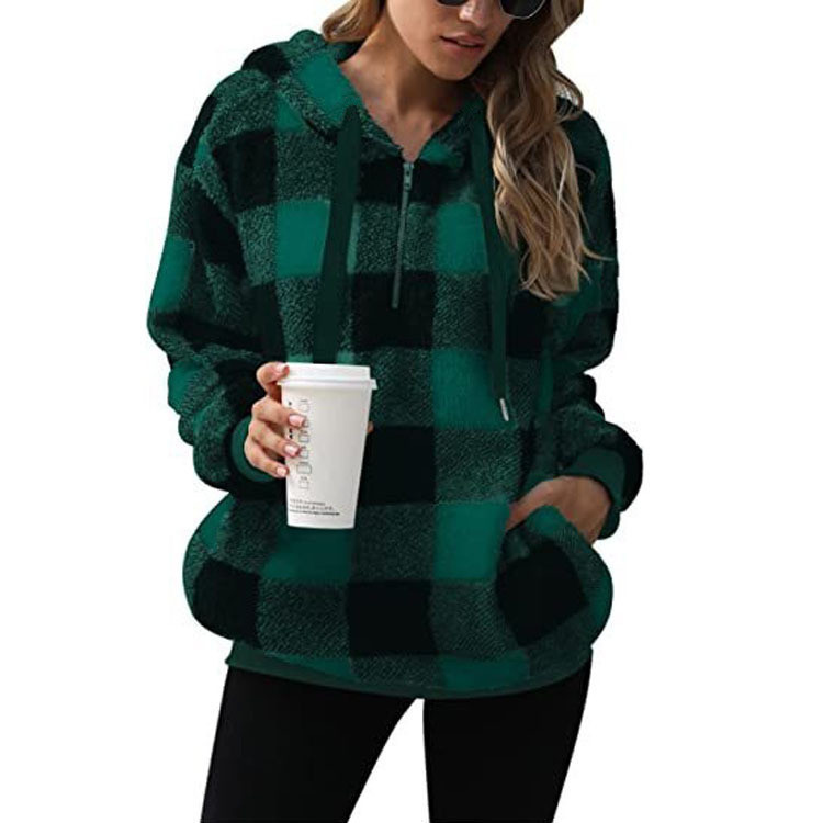 Mariam - Stylish Half-Zip Sweater