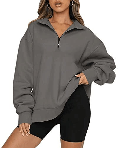 ANISE - HALF ZIP SWEATER