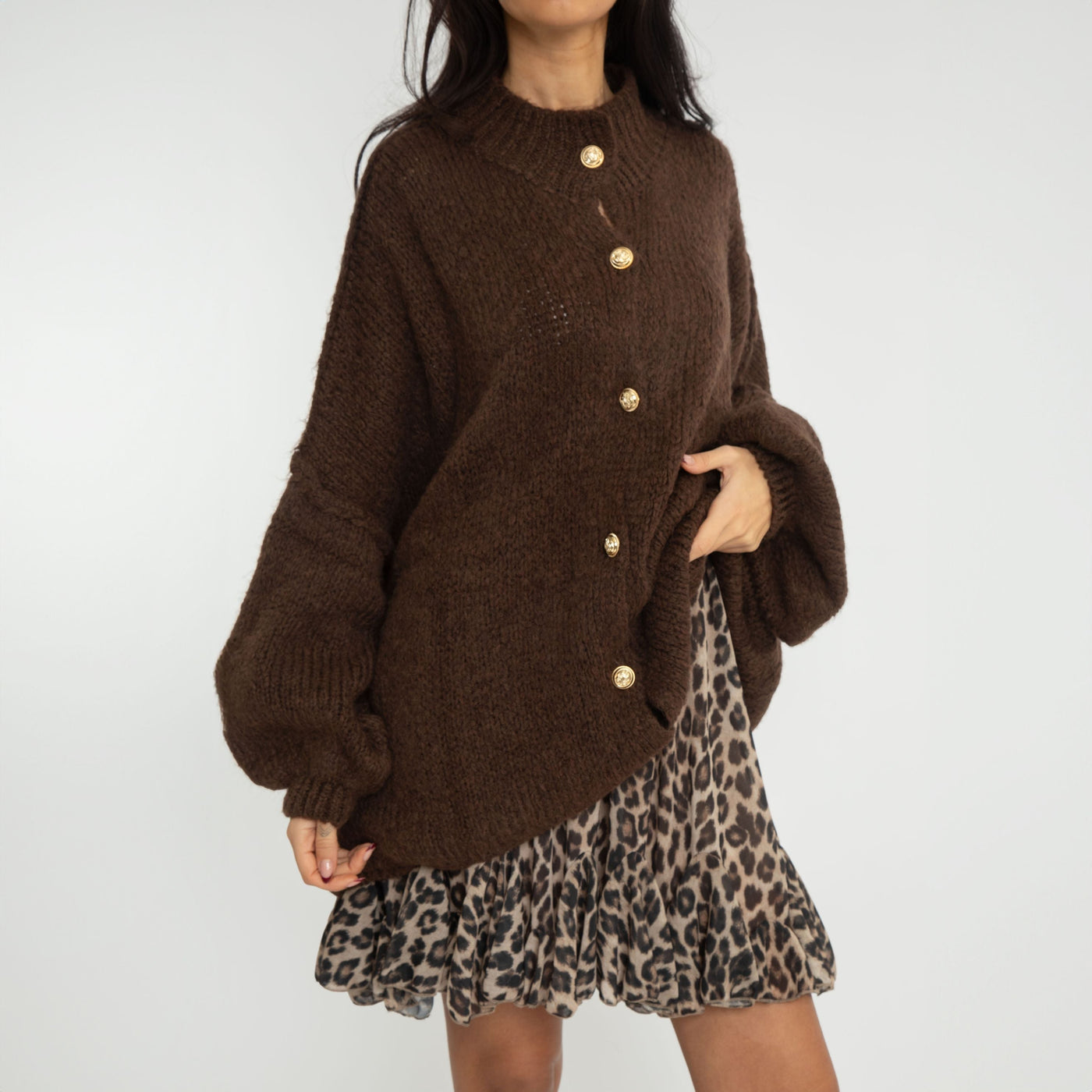 CozyGlam - Oversized Cardigan