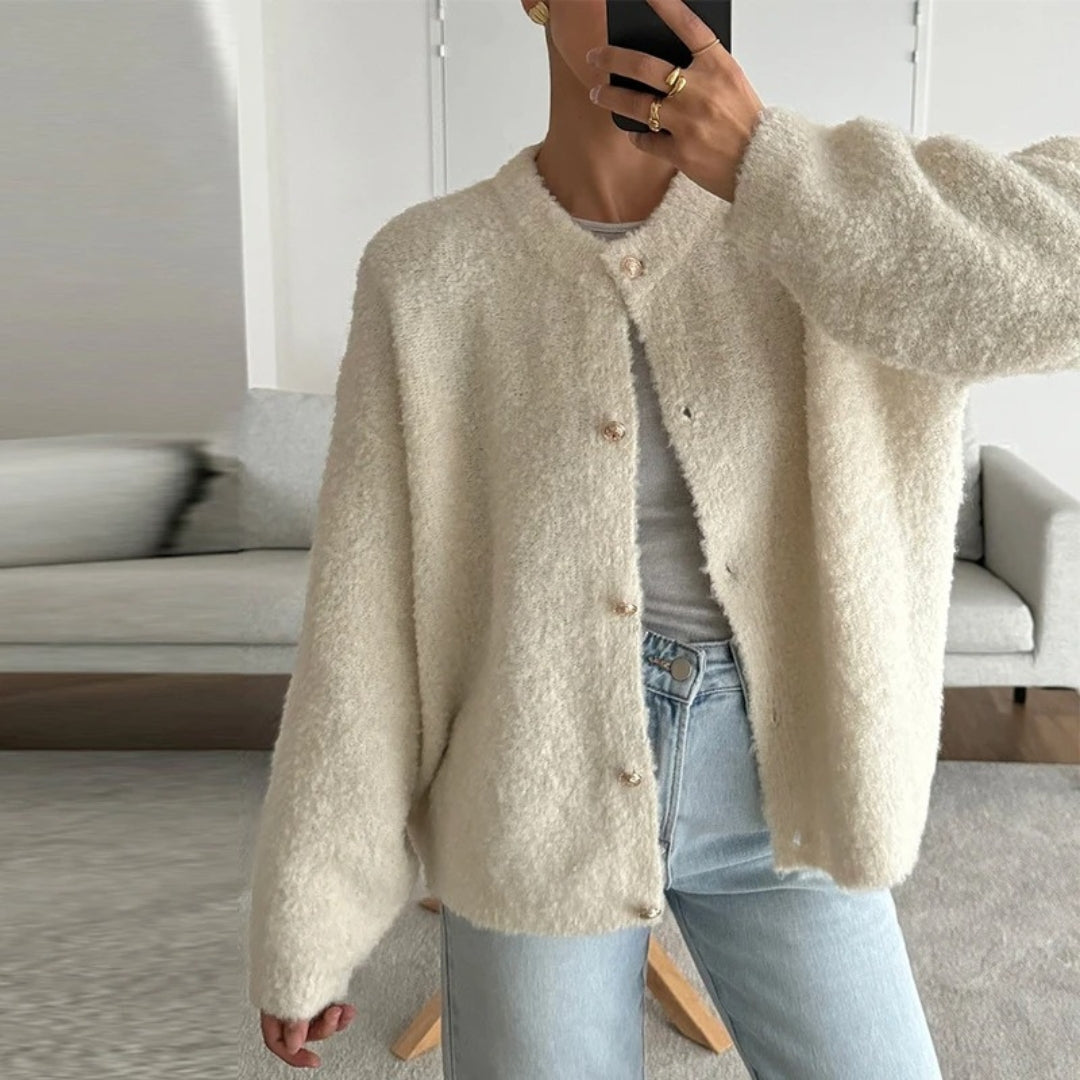 Jamie - Oversized button up cardigan