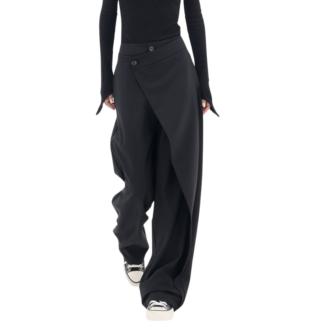 Nyree - Asymmetric Baggy Pants
