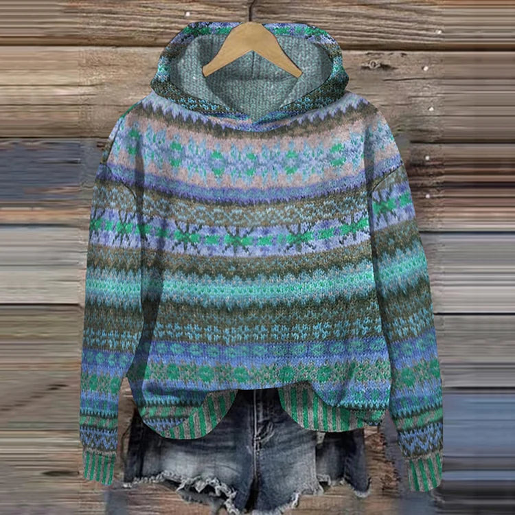 Luna - Nordic Patterned Sweater