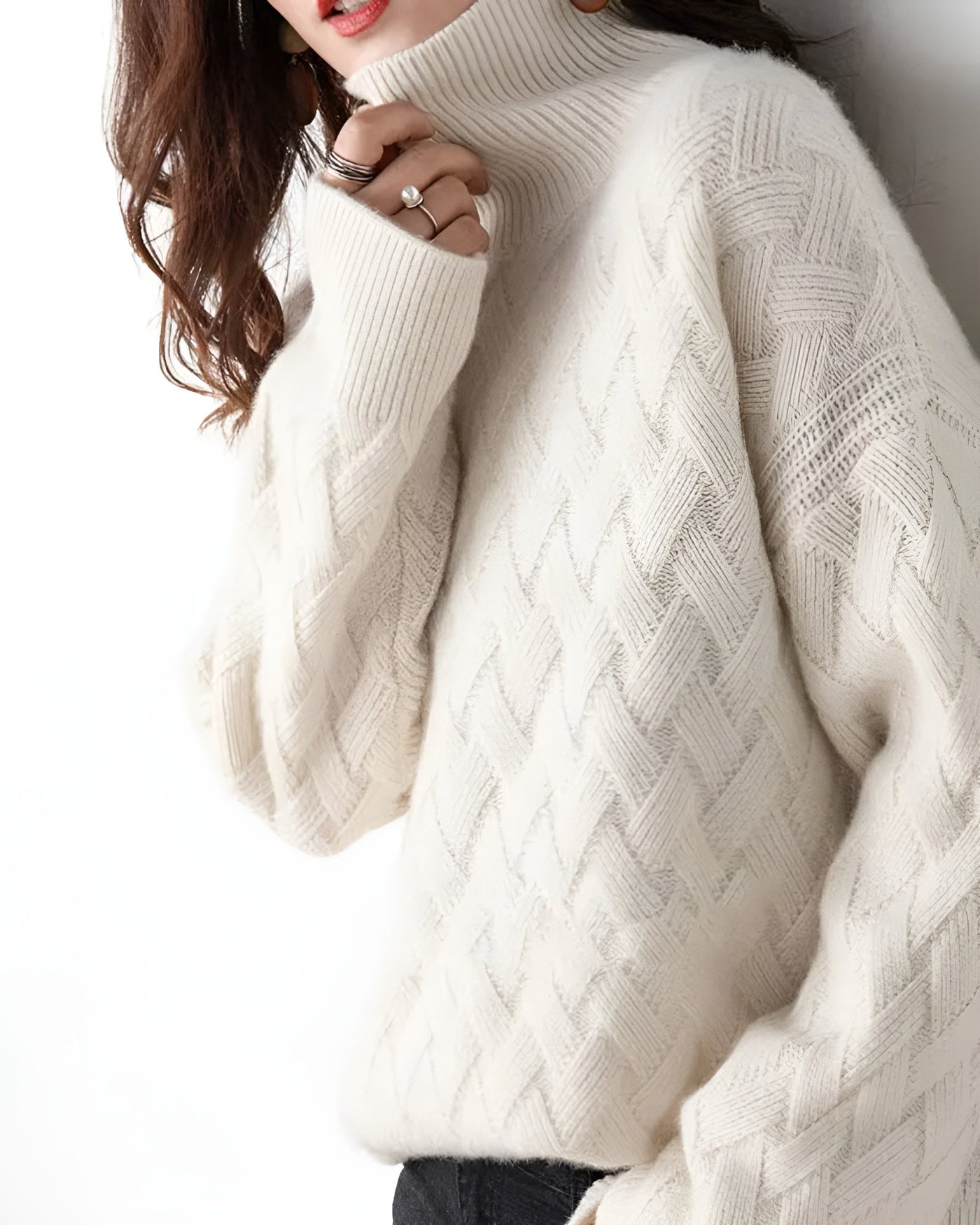 Zara - Cascade Turtleneck Sweater