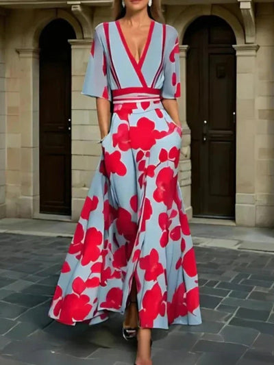 Kali - Milano design Sleeved Dress
