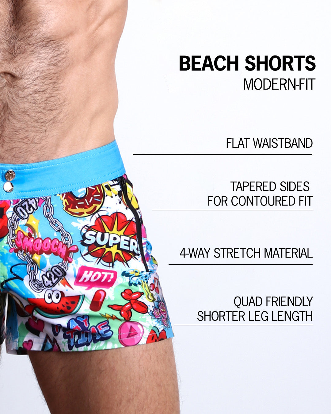 BANG ONE - Beach Shorts
