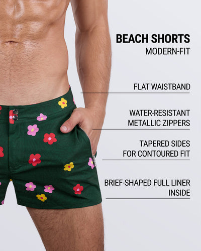 BUY MYSELF FLOWERS - Beach Shorts | DC2