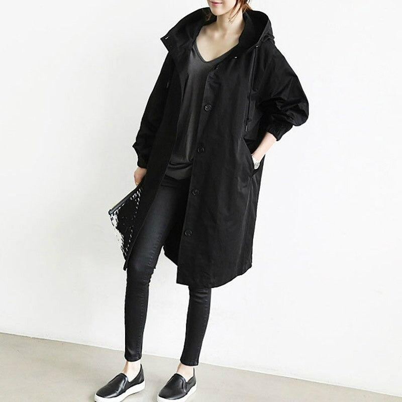 Yani - Casual Hooded Rain Coat