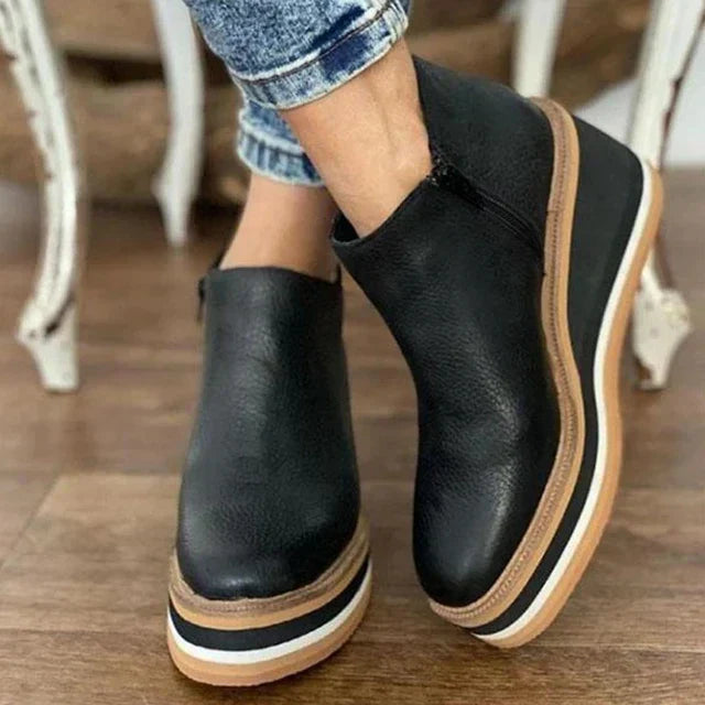 Layla™ Stylish Leather  Boots