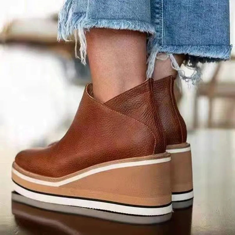 Layla™ Stylish Leather  Boots