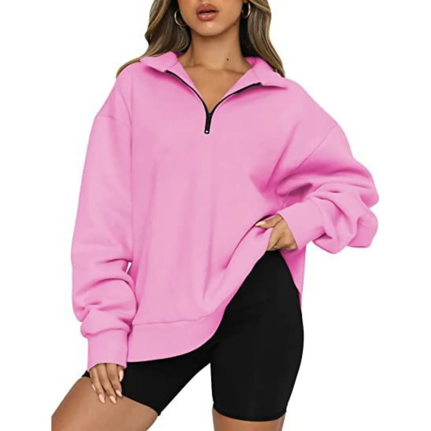 ANISE - HALF ZIP SWEATER