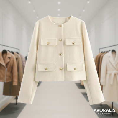 Cylia | Stylish Button Blazer