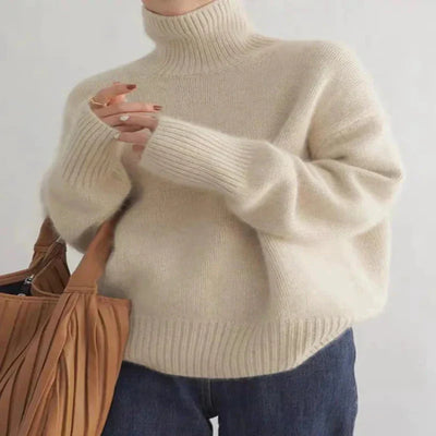 Sofia - Luxe Turtleneck Sweater