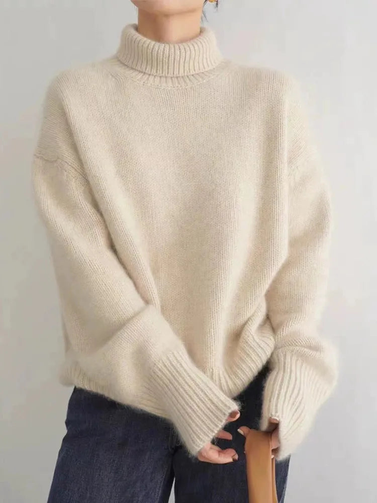 Sofia - Luxe Turtleneck Sweater