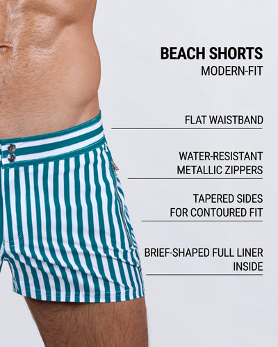 FAST LINES (PACIFIC GREEN) - Beach Shorts | DC2