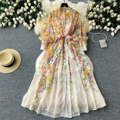 Lucy | Boho Floral Summer Dress