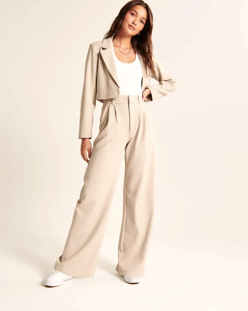 Mary - Tailored Wide-Leg Pants