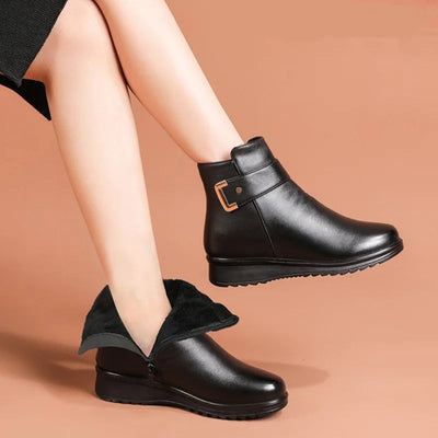 Emily™ Orthopedic Leather Boots