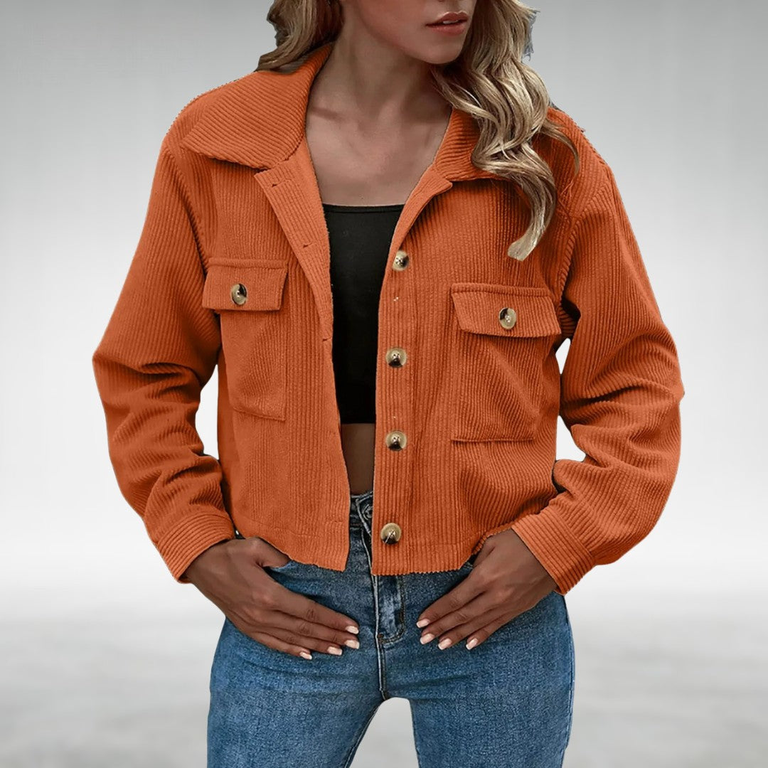 Leighton - Soft Corduroy-style Jacket