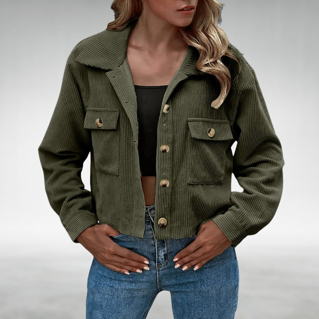 Leighton - Soft Corduroy-style Jacket