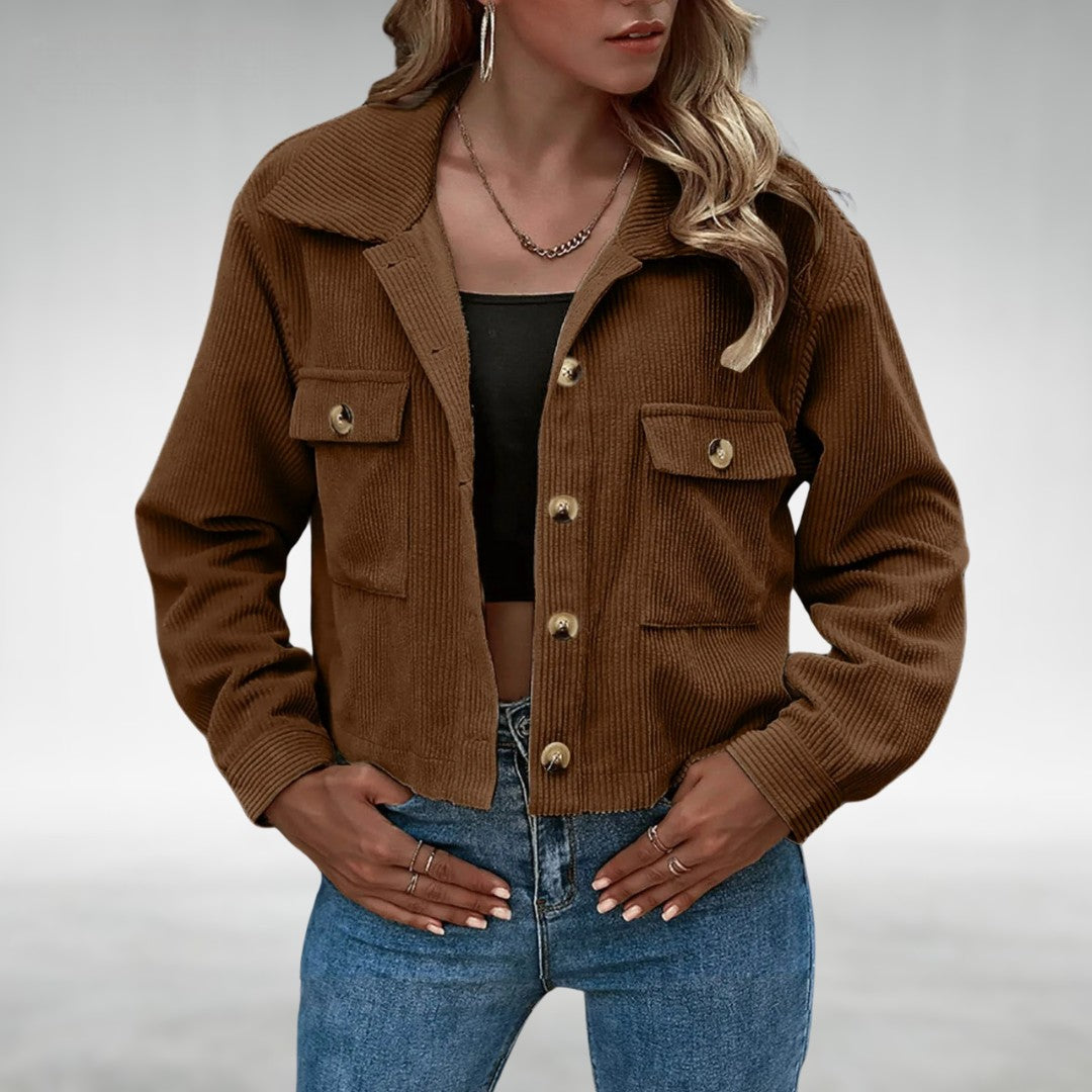 Leighton - Soft Corduroy-style Jacket