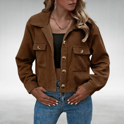 Leighton - Soft Corduroy-style Jacket