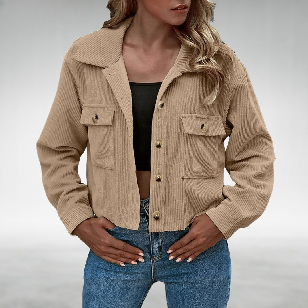 Leighton - Soft Corduroy-style Jacket