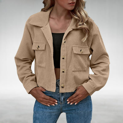 Leighton - Soft Corduroy-style Jacket
