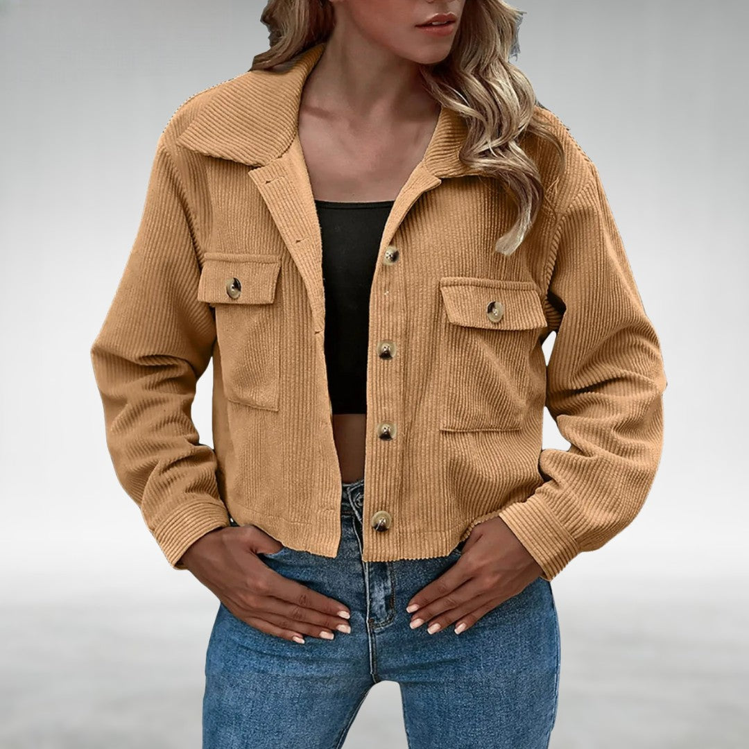 Leighton - Soft Corduroy-style Jacket