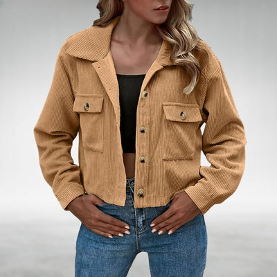 Leighton - Soft Corduroy-style Jacket