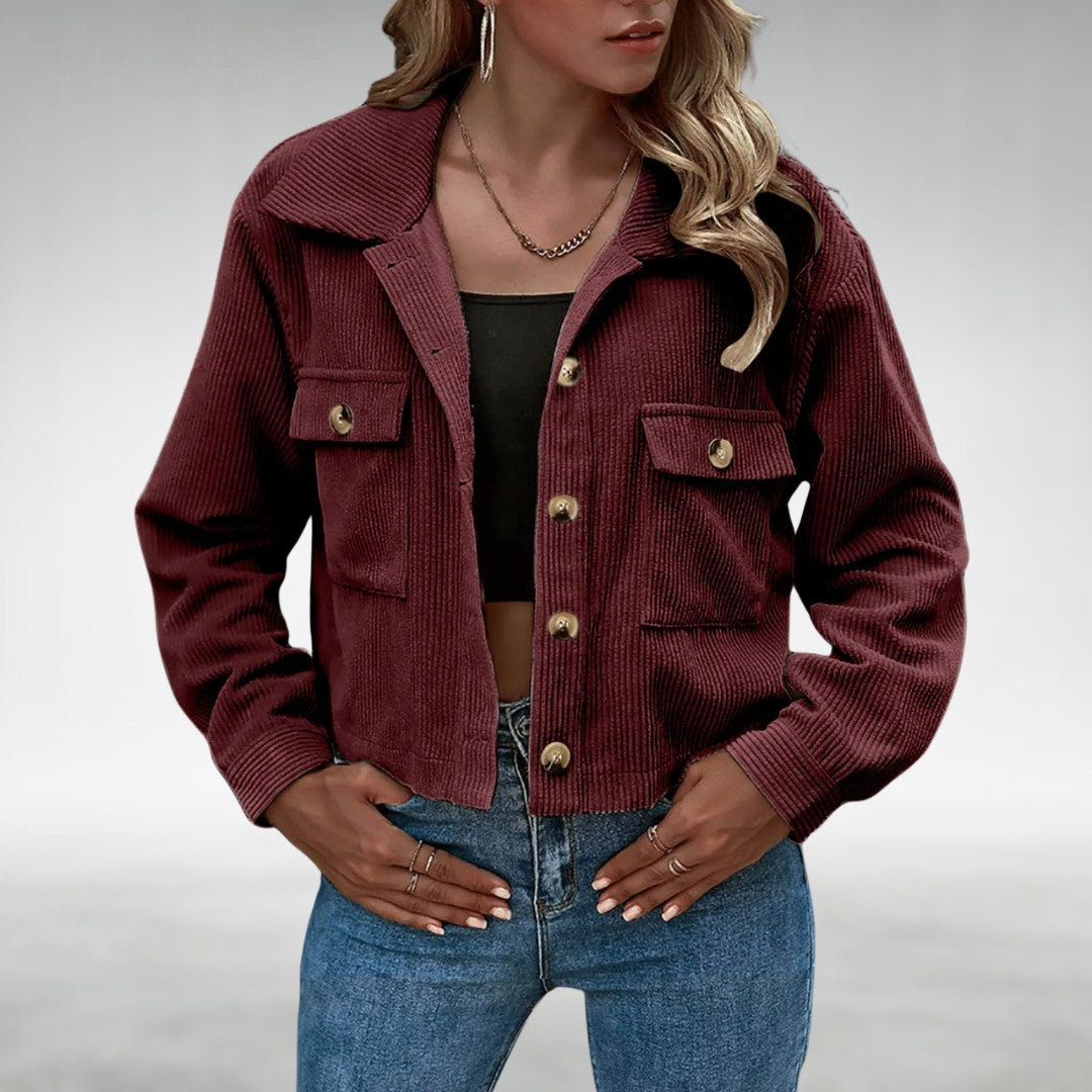 Leighton - Soft Corduroy-style Jacket