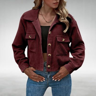 Leighton - Soft Corduroy-style Jacket