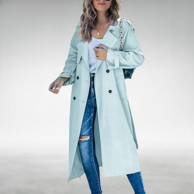 Celeste - Classic Long Trench Coat
