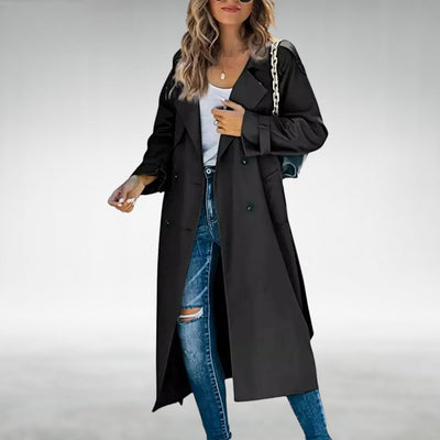 Celeste - Classic Long Trench Coat
