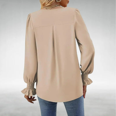 Mariyah - Elegant V-Neck Top
