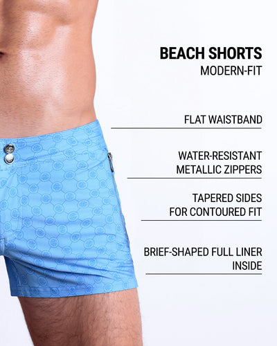 MONO BLUE - Beach Shorts | DC2